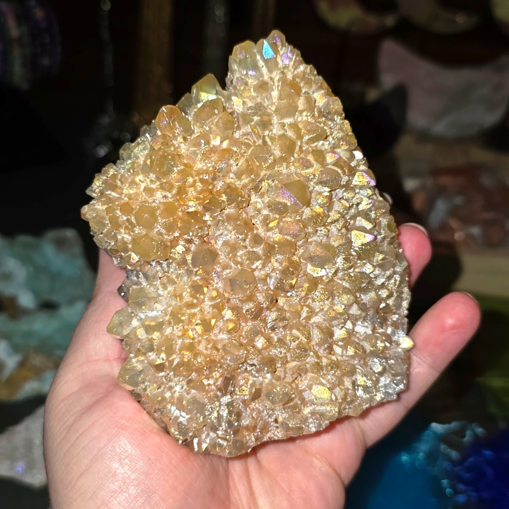 CITRINE ANGEL AURA CLUSTER!!!